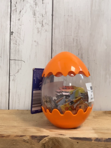 neu  Puzzle  in orange Eiverpackung 