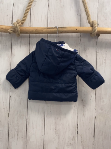 Tommy Hilfiger  Jacke  Gr. 50/56  blau Kapuze 