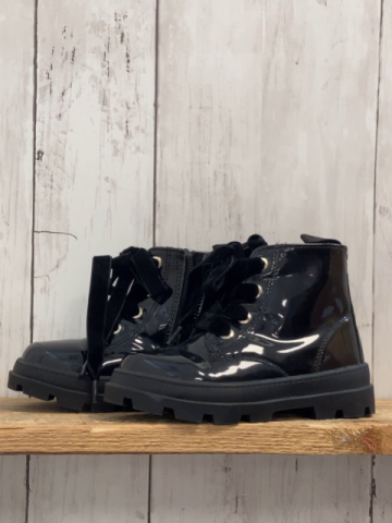 H&M  Boots  Gr. 24  schwarz Lack 