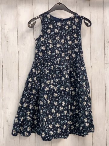 Blue seven Kleid Gr. 122  blau Blumen