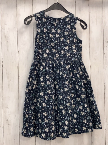 Blue seven Kleid Gr. 122  blau Blumen