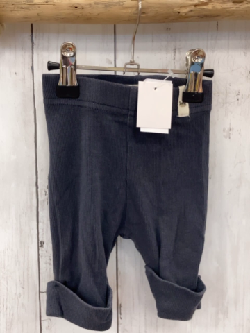 kuniboo Leggings Gr. 50  grau gerippt
