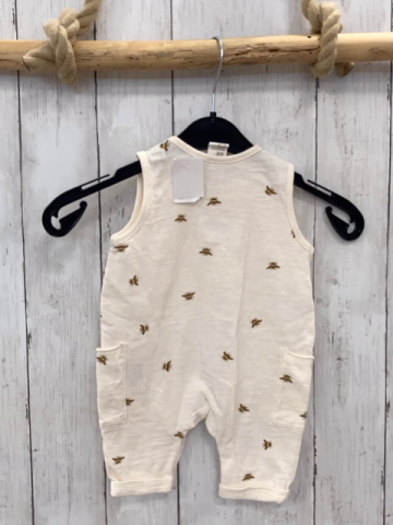 H&M Playsuit Gr. 56  weiß Hummeln