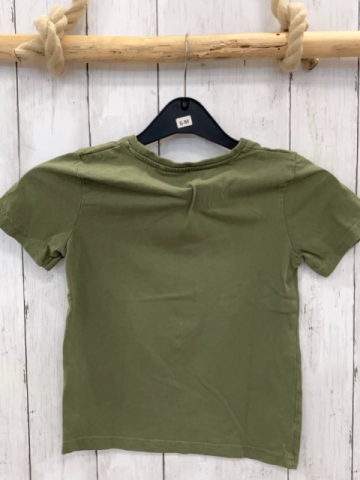  T-Shirt Gr. 110  oliv Bagger