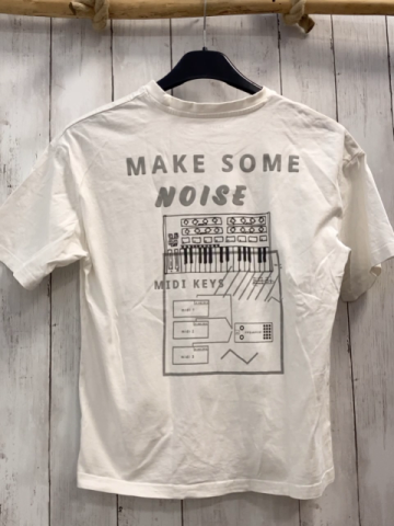 Reserved  T-Shirt  Gr. 146  weiß grauer Druck 