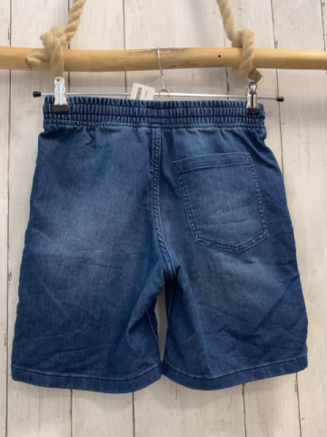 H&M  Shorts  Gr. 146  blau Jeans  Gummizugbund mit weißer Kordel 