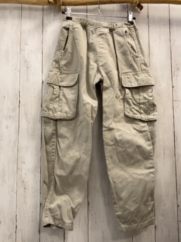 Zara  Hose  Gr. 140  grau Jeans Gummizugbund aufgesetzte Taschen 