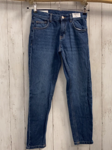 Zara  Hose  Gr. 152  blau Jeans Bund verstellbar 