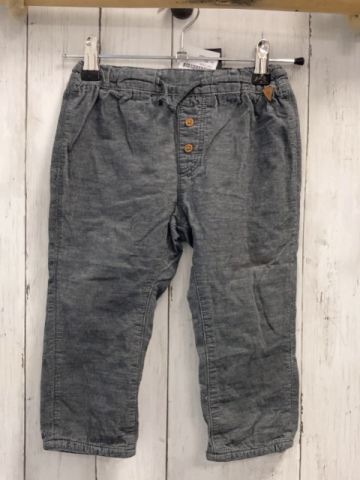H&M  Hose  Gr. 92  grau Kord gefüttert 
