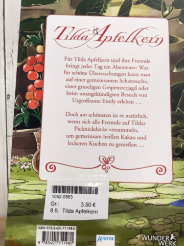 Tilda Apfelkern  Buch Abenteuerliche Geschichten aus dem Heckenrosenweg 