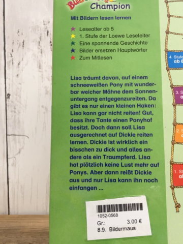 Bildermaus  Buch Sei mein Freund, kleines Pony 