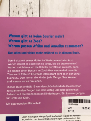   Buch Warum gibt es keine Saurier mehr 