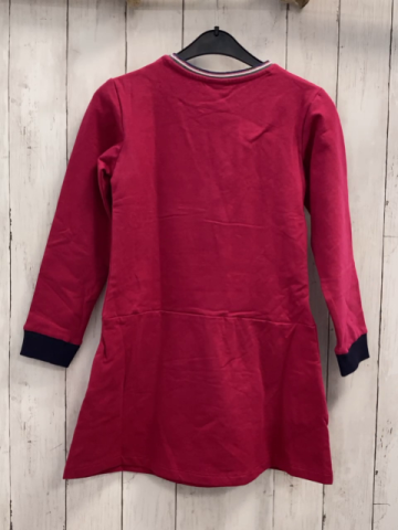 neu Salt & Pepper  Kleid  Gr. 128  rot bunter Streifenbund Stute mit Fohlen 