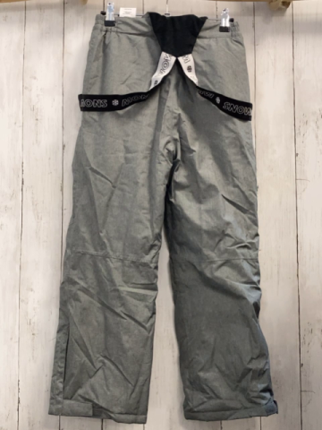   Skihose  Gr. 134/140  grau schwarze Hosenträger 