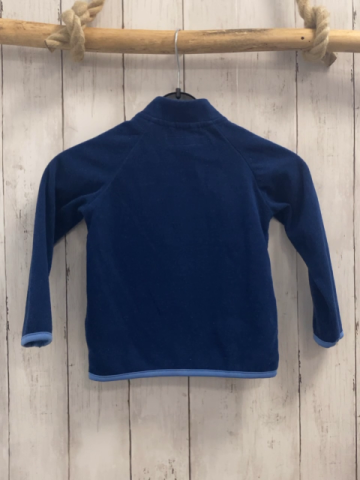 Hey Dude  Fleecejacke  Gr. 86  blau hellblauer Bund Trecker 