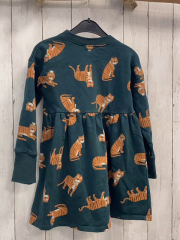 next Kleid Gr. 116  grün Tiger