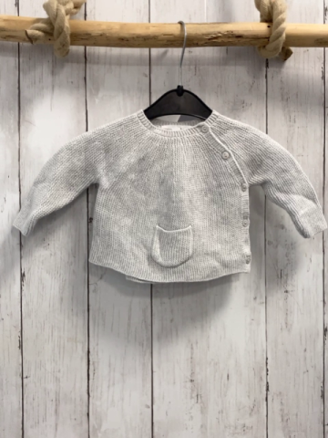 Zara  Pullover  Gr. 56  hellgrau Strck 