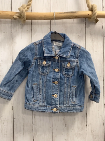 Mango Jeansacke  Gr. 86  blau orange Nährte 