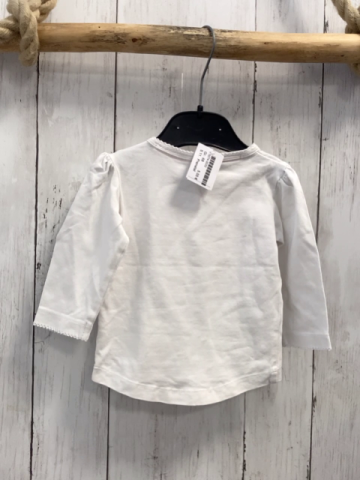 Prenatal  Langarmshirt  Gr. 68  weiß Mädchen Schrift 