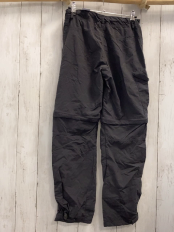 Decathlon  Hose  Gr. 152  grau rote Reißverschlüsse Beine abtrennbar 