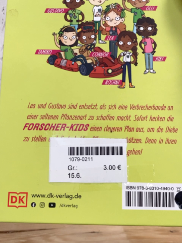  Buch Ein Fall für die ForscherKids