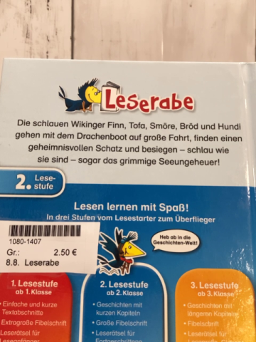 Leserabe  Buch Wikingergeschichten 