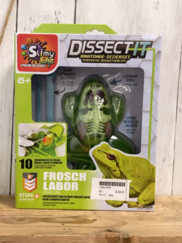 neu  Kreativspielzeug  Sezierset Frosch 