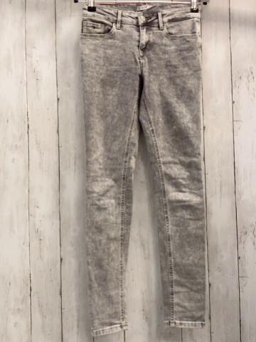 Tommy HIlfiger  Hose  Gr. 164  grau Jeans Bund verstellbar 