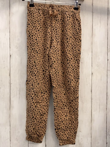 H&M Hose Gr. 128  braun schwarze Punkte Kordel
