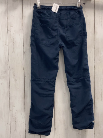   Hose  Gr. 128  blau gefüttert weiße Kordel