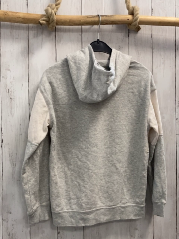 Nike Pullover Gr. 134  grau beige Kapuze