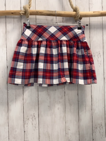 H&M Rock Gr. 170  rot weiß blau kariert