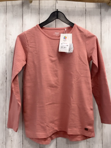 neu  Langarmshirt  Gr. 146/152  rosa silber Streifen NP 8,99 € 