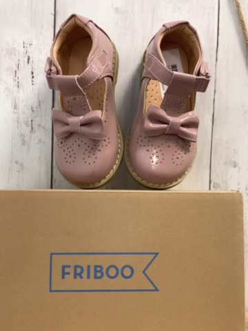 Friboo  Schuhe Gr. 23  altrosa Lack Schleife 