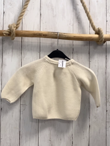 H&M Pullover Gr. 62  beige Strick