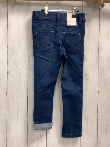 neu Name it  Jeggings  Gr. 110  blau Jeans Umschlag Bund verstellbar NP26,99€ 