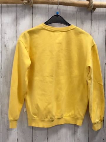 H&M  Pullover  Gr. 146/152  gelb weißer Streifen mit Schrift Hufflepuff 