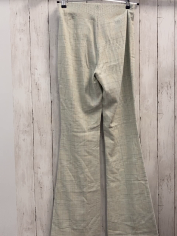 zara Hose Gr. M mint rot kariert 