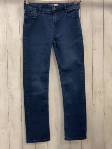 Okaidi Hose Gr. 164  blau Jeans Bund verstellbar
