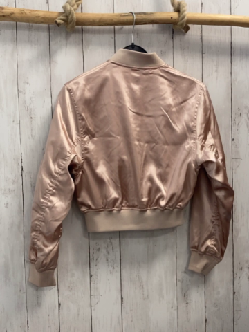 H&M Jacke Gr. 152  rosa glänzend