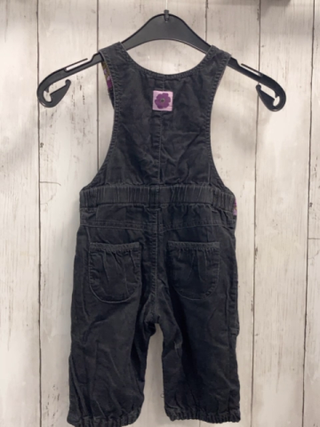 H&M  Latzhose  Gr. 68  grau Kord gefüttert 