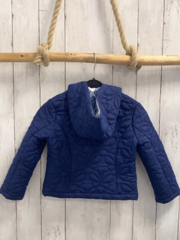 Original Marines  Jacke  Gr. 110  blau Schmetterlinge Kapuze 