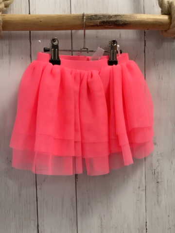 Disney  Rock Gr. 80  neonrot Tüll 