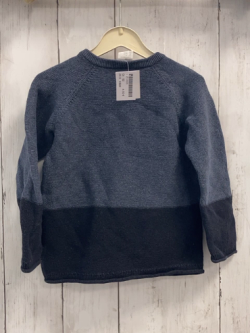 H&M  Pullover  Gr. 92  blau dunkelblau Strick 