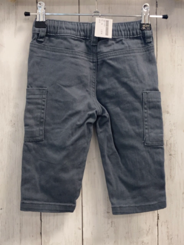   Hose  Gr. 74  grau Gummizugbund mit Kordel