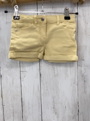 vertbaudet Shorts Gr. 98  gelb Jeans Bund verstellbar