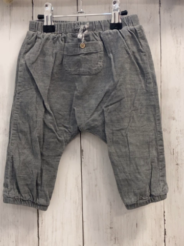 Zara  Hose  Gr. 74  grau Kord gefüttert Gummizugbund 