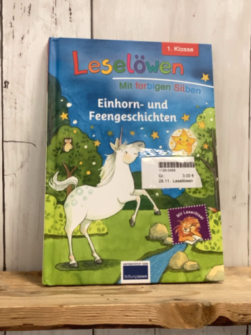 Leselöwen  Buch Einhorn- und Feengeschichten 