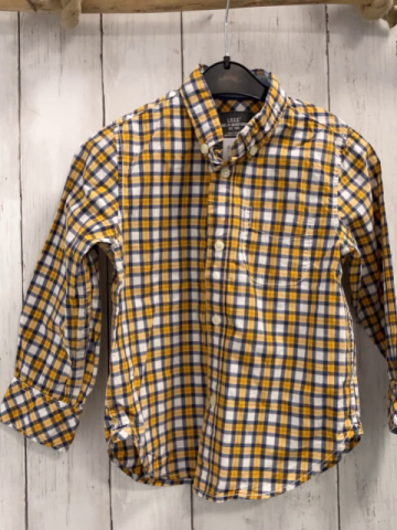 H&M  Hemd  Gr. 104  blau gelb rot weiß kariert 