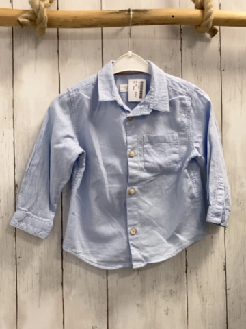 Zara  Hemd  Gr. 92  hellblau 